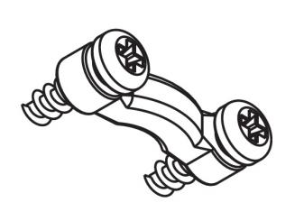 Nordic Aluminium Stromschienensystem Zugentlastung CG69 f 3-Phasen- Adapter GA69 