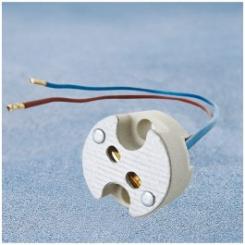 Rutec Leuchtenzubehör Universalfassung G4-GX5.3-GY6.35 mit 150mm Kabel 