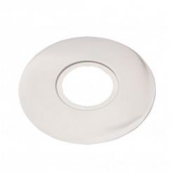 Rutec Leuchtenzubehör Deko-Lochblende 186mm -Weiß mit 2 verlängerten Halteklammern 