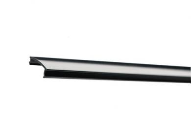 Rutec Profil Profil Blindabdeckung schwarz 9,9 Fl. 2 Meter 