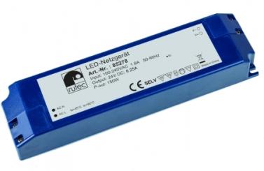 Rutec LED Netzteil/Treiber 100-240V AC Schraubanschluss Netzgerät 24V 150W IP20 
