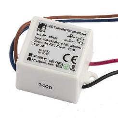 Rutec LED Netzteil/Treiber LED Konverter 700mA 3W 3-5V 100-240V AC 