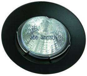 Rutec  Einbaustrahler Starr für MR-16 - Schwarz matt ALU-Druckguss 