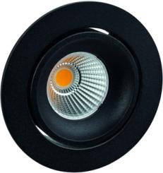 Rutec  GAIL LED-Einbaustrahler1er Set on-off plug&play schwenkb.,rund,300mA,6W,IP40,3000K, 
