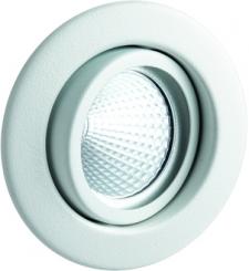 Rutec  Metall ohne Sprengring schwenkbar für MR16 Weiß 