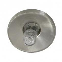 Rutec Einbauspot Lichtpunkt für Stiftsockel G4 - eisen gebürstet - 