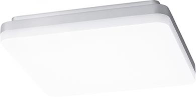 Sigor LED-Leuchte Aufbauleuchte Square 400mm silber, 38W 4000K IP20 120° 4200lm Ra80 / EEK: E 