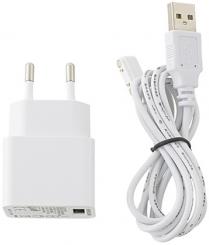 Sigor Leuchtenzubehör NUINDIE Easy-Connect Ladekabel inkl Netzteil Weiss 1.200mm 