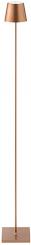 Sigor  Akku-Stehleuchte Nuindie 1200mm bronzefarben rund 2,2W FlexMood 2200K/2700K IP54 168/197lm Ra 