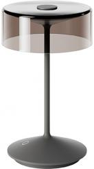 Sigor Akku-Glasleuchte Numotion 265mm graphitgrau 2,2W Flex-Mood 2200K/2700K IP54 171lm Ra85 dim, V 