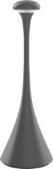 Sigor  Akku-Tischleuchte Nudrop 292mm graphitgrau puk 2,2W Flex-Mood 2200K/2700K IP54 170m Ra85 dim 