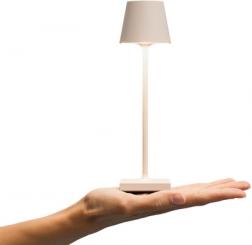 Sigor  Akku-Tischleuchte Nuindie pocket 210mm dünenbeige 1,4W Flex-Mood 2200K/2700K IP54 Ra85 USB-C 