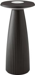 Sigor  Akku-Tischleuchte Nuflair 245mm nachtschwarz 2,2W Flex-Mood 2200K/2700K IP54 Ra85 dim 