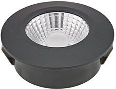 Sigor  Einbauleuchte Diled 5W 280lm 3000K schwarz 36° dim / EEK: G 