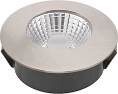 Sigor  Einbauleuchte Diled 5W 280lm 2700-2100K stahl 36° dim / EEK: G 