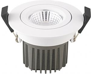 Sigor  Einbauleuchte 68 Diled 10W 640lm 2700K dim weiß 36° / EEK: G 