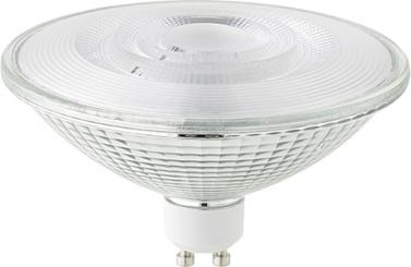 Sigor LED-Lampe 15W ES111 Luxar Glas GU10 1100lm 25° 3000K dim / EEK: F 