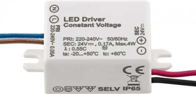 Sigor Netzteil Powerline Micro 4W 24VDC 53x27x21mm 0,17A IP65 