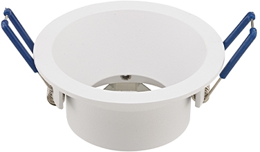 Sigor Einbaustrahler Rund 82mm weiss zurückgesetzt 