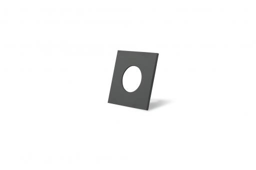 Dotlux  Zierring für Circle Multi eckig schwarz matt 