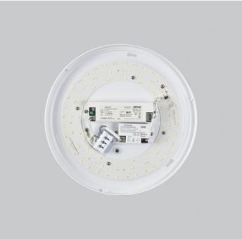 Dotlux LED-Leuchte LUNAexit IP44 Ø330mm 18W COLORselect 