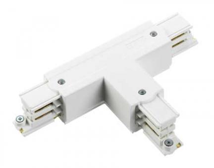 Nordic Aluminium Stromschienensystem XTS 36-3 T-Verbinder, Weiß, T-connector white 