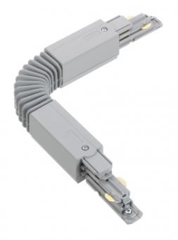 Nordic Aluminium Stromschienensystem XTSC 623-3 Flexverbinder, white (Weiß), Global Trac Pulse 