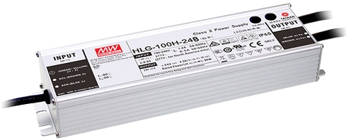Mean Well HLG-100H-48B LED-Treiber IP67 Konstantspannung Konstantstrom 90-305VAC 48V 2A 