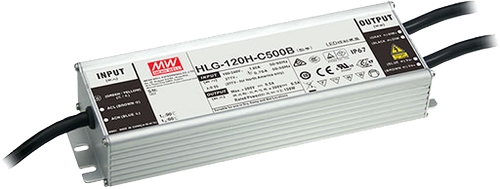 Mean Well HLG-120H-36B LED-Treiber IP67 Konstantspannung Konstantstrom 90-305VAC 36V 3.4A 