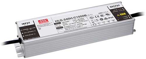 Mean Well HLG-240H-C2100B LED-Treiber IP67 Konstantstrom 90-305VAC 59-119V 2.1A 