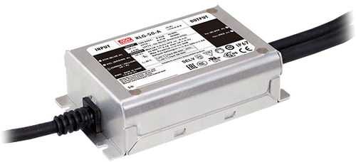 Mean Well XLG-50-A LED-Treiber IP67 Konstantleistung Konstantstrom 90-305VAC 22-54V 1A 