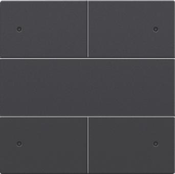 Niko  NIKO Intense Antracite - SET 4xPUSHB. 24V+LED 