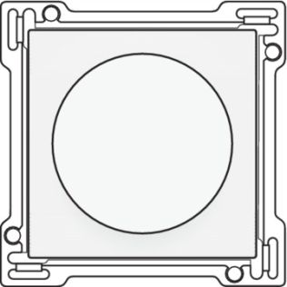 Niko  NIKO Pure White Steel - SET SWITCH BLINDS 