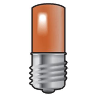 Niko  Steckdosen 45x45 - LAMP E10 / LED AMBER 