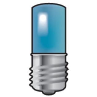 Niko  Steckdosen 45x45 - LAMP E10 / LED BLUE 