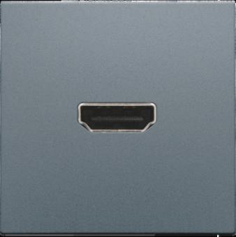 Niko  NIKO Pure Alu Steel Grey - SOCK. HDMI-HDMI ALU ST. 