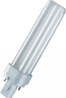 Osram Kompakt-Leuchtstofflampe DULUX D 13W/840 G24D-1 / EEK: G 