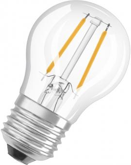 Osram LED-Lampe LEDPCLP15 1,5W/827 230V FIL E27 / EEK: F 