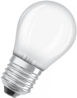 Osram LED-Lampe LEDPCLP40 4W/827 230VGLFR E27 / EEK: E 