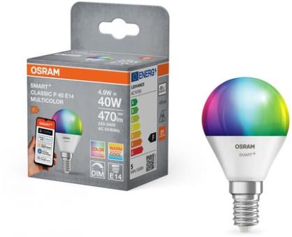 Osram  SMARTMATP404,9W/827230VRGBWFRE14 / EEK: F 