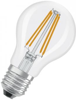 Ledvance LED-Lampe LED CLA75 7.5W 830 FILCL E27 V / EEK: D 