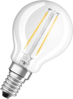 Ledvance LED-Lampe LED CLP25 2.5W 827 FILCL E14 V / EEK: F 