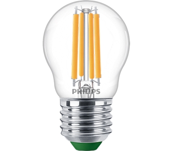 Philips LED-Lampe LED CLA 40W P45 E27 2700K CL UE  / EEK: A 