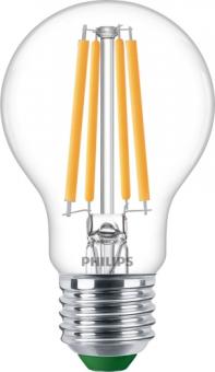 Philips LED-Lampe MAS LEDBulbND4-60W E27 827 A60 CL G UE / EEK: A 