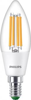 Philips LED-Lampe MAS LEDCandleND2.3-40W E14 827 B35CL GUE / EEK: A 