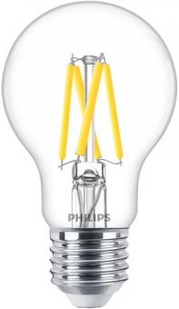 Philips LED-Lampe MAS LEDBulb DT3.4-40W E27 CRI95A60CL G / EEK: D 