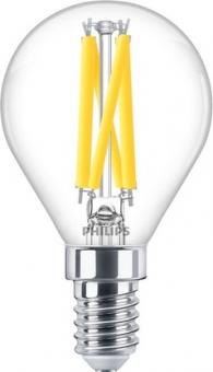 Philips LED-Lampe LED classic 40W P45 E14 WGD90 CL  / EEK: D 