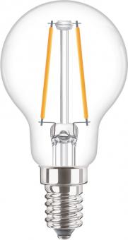 Philips LED-Lampe CorePro LEDLusterND2-25W P45 E14 827 CLG / EEK: E 