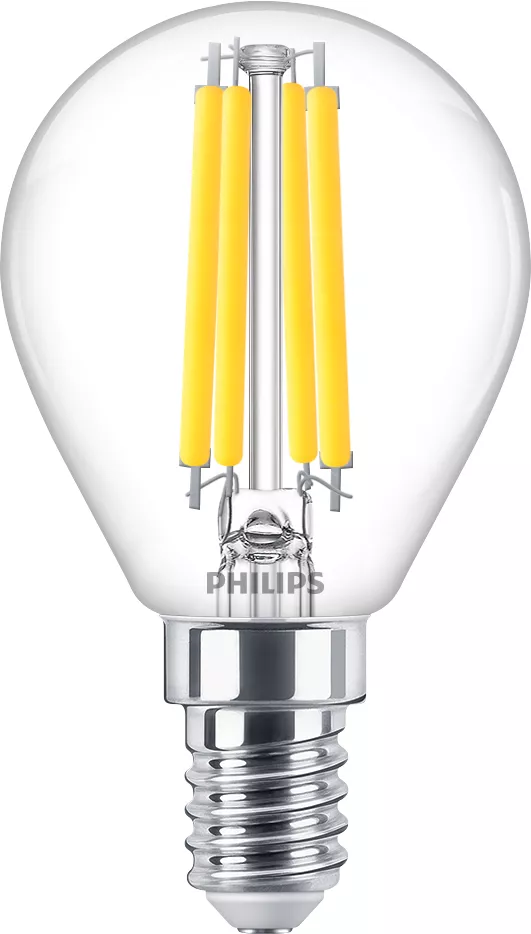 Philips LED-Lampe MAS VLE LEDLusterD3.4-40W E14 P45 927CLG / EEK: D 