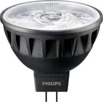 Philips LED-Lampe MAS LED ExpertColor6.7-35W MR16 940 10D / EEK: G 